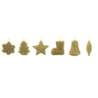 GIOCOPLAST NATALE - ADDOBBO ORO ''CRYSTAL CHIC'' 9 CM, MOD. ASS.