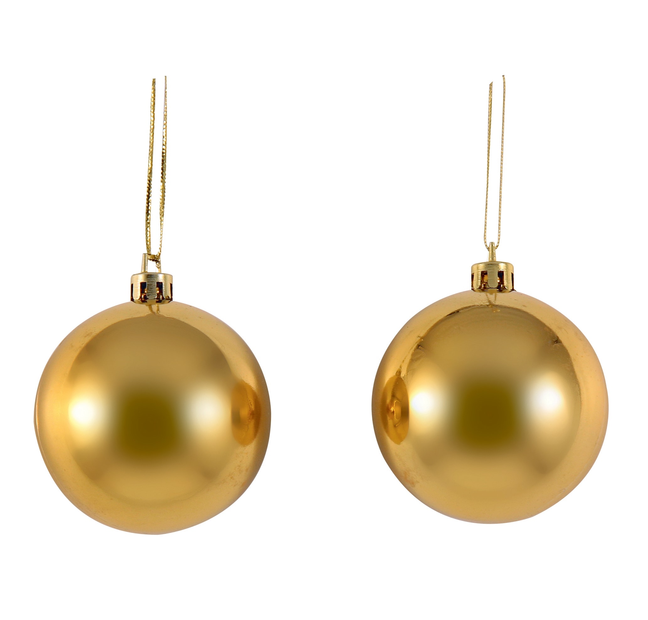 GIOCOPLAST NATALE - TUBO 10 SFERE PLASTICA LISCE, D.60 IN PALBOX, COL. ASS.