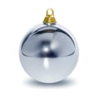 GIOCOPLAST NATALE - SFERA PLASTICA D.100 ARGENTO