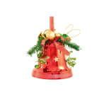 GIOCOPLAST NATALE - CAMPANA PLASTICA CM.27 ROSSA DEC.
