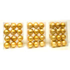 GIOCOPLAST NATALE - SCAT. 6 SFERE PLASTICA ORO D.60 6 DEC. ASS.