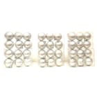 GIOCOPLAST NATALE - SCAT. 6 SFERE PLASTICA ARGENTO D.60 6 DEC. ASS.