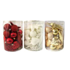 GIOCOPLAST NATALE - KIT ADDOBBO ALBERO 30 PZ. PLASTICA, COL. ASS.