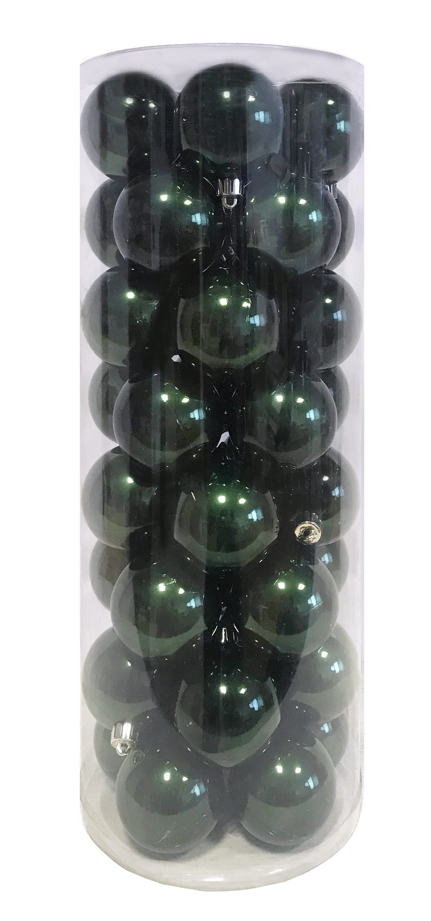 GIOCOPLAST NATALE - CIL. 40 SFERE PLASTICA CANDY D.60 GREEN