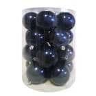 GIOCOPLAST NATALE - CIL. 20 SFERE PLASTICA CANDY D.80 NAVY