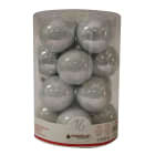 GIOCOPLAST NATALE - CIL. 16 SFERE PLASTICA PERLATE D.80 CLOUD