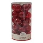 GIOCOPLAST NATALE - CIL. 25 SFERE PLASTICA D.60 GEMME ROSSE