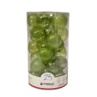 GIOCOPLAST NATALE - CIL. 25 SFERE PLASTICA D.60 GEMME MINT GREEN