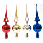 GIOCOPLAST NATALE - SCAT. PUNTALE PLASTICA MULTI CM.26 LISCIO, COL. ASS. 43515020