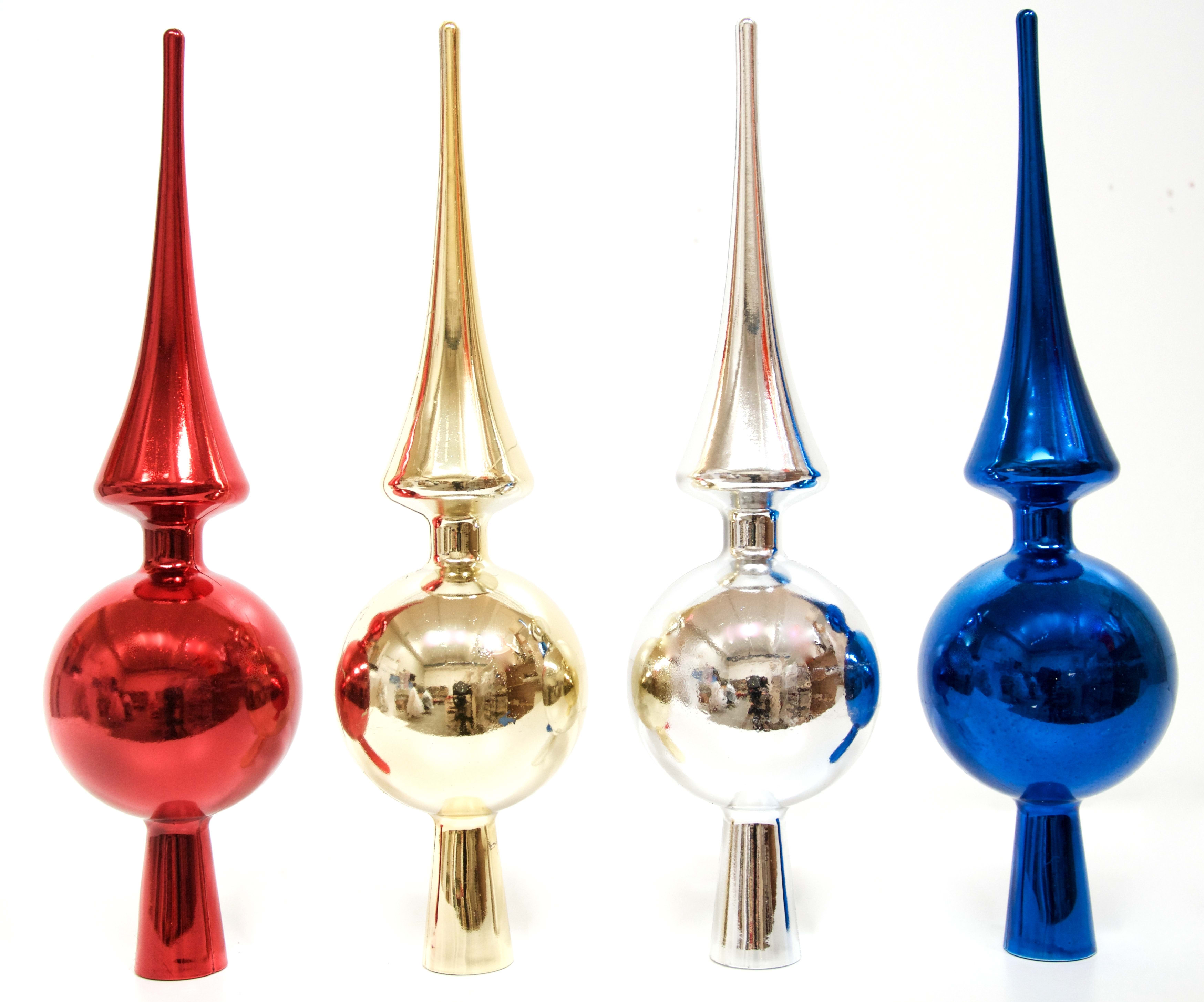 GIOCOPLAST NATALE - SCAT. PUNTALE PLASTICA MULTI CM.26 LISCIO, COL. ASS.