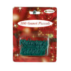 GIOCOPLAST NATALE - 100 GANCETTI IN METALLO PLASTIFICATO, IN BLISTER