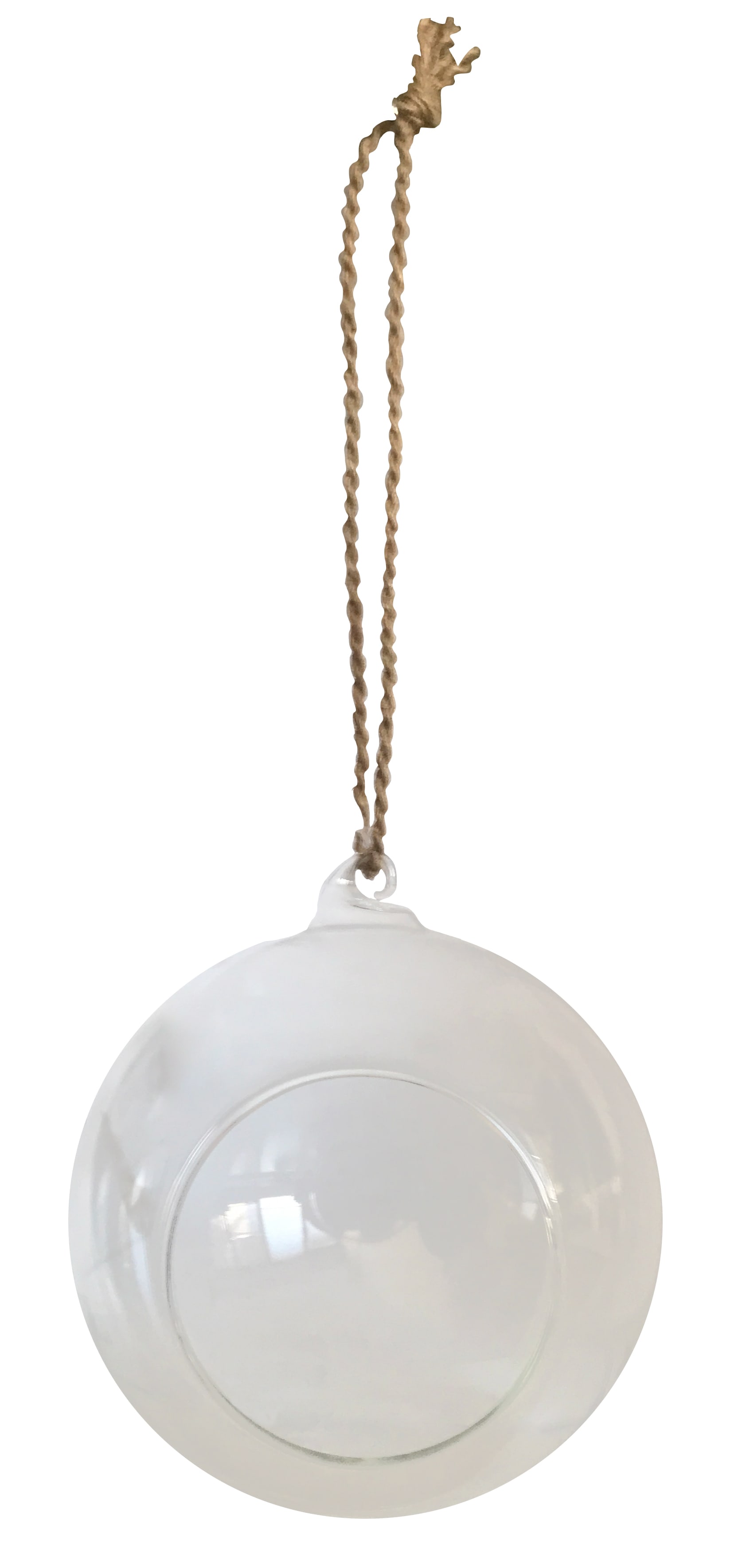 GIOCOPLAST NATALE - SFERA VETRO APPENDIBILE DECORABILE D. 100 MM 48020322