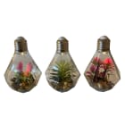 GIOCOPLAST NATALE - LAMPADINA GARDEN DIAMOND 18,5 CM CON LUCE LED, BATT. INCL. MOD ASS.