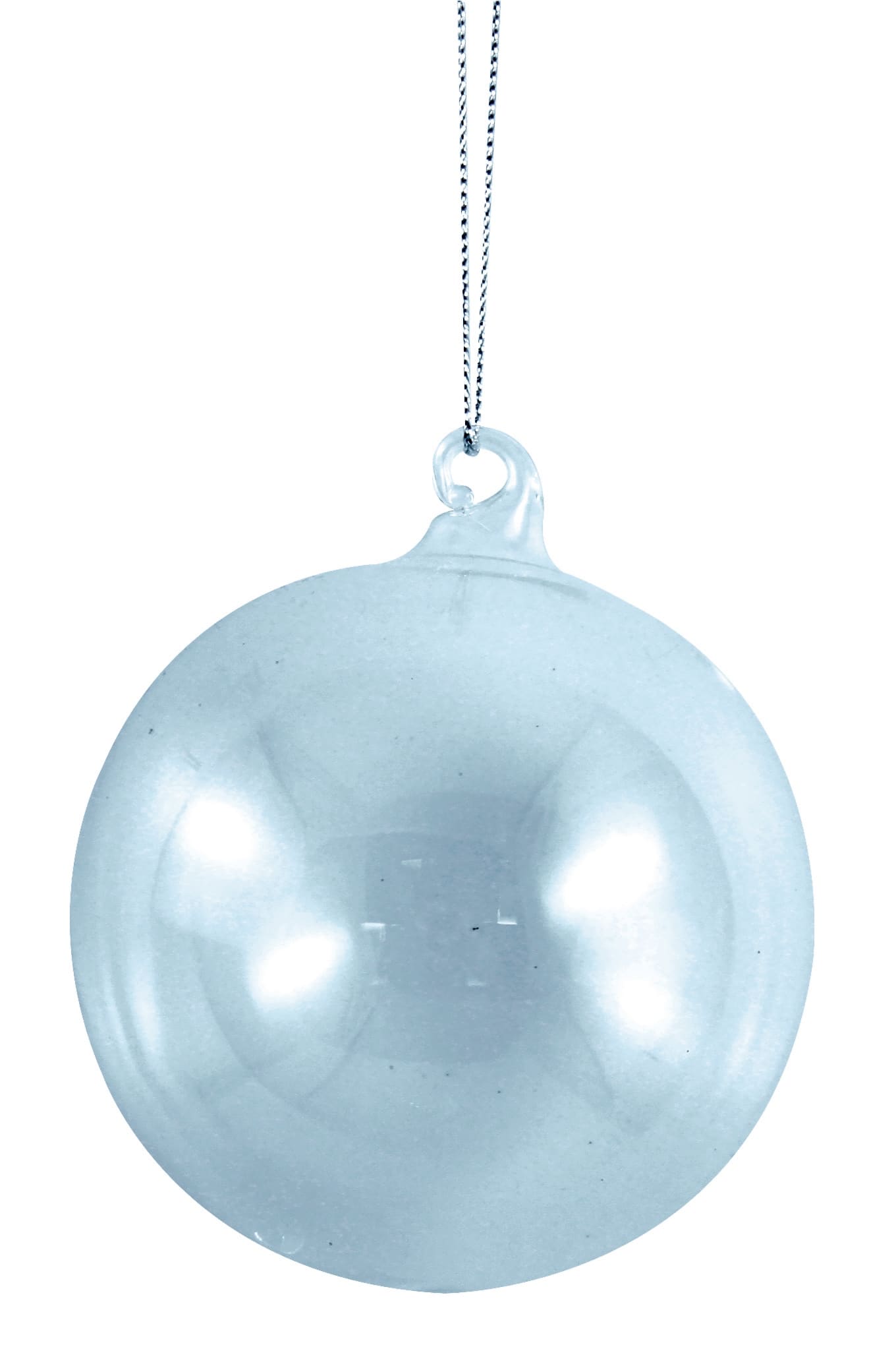 GIOCOPLAST NATALE - SFERA VETRO BOLLA DI SAPONE TRASP. D.80, DISPLAY 12PZ