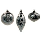 GIOCOPLAST NATALE - SFERA VETRO DIAM.80 BLU OLTREMARE