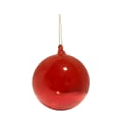 GIOCOPLAST NATALE - SFERA VETRO BOLLA DI SAPONE ROSSA D.120 MM