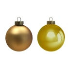 GIOCOPLAST NATALE - SFERA VETRO ROYAL 80MM GOLD