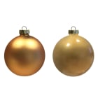 GIOCOPLAST NATALE - SFERA VETRO ROYAL 80MM CHAMPAGNE