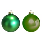 GIOCOPLAST NATALE - SFERA VETRO ROYAL 80MM GREEN