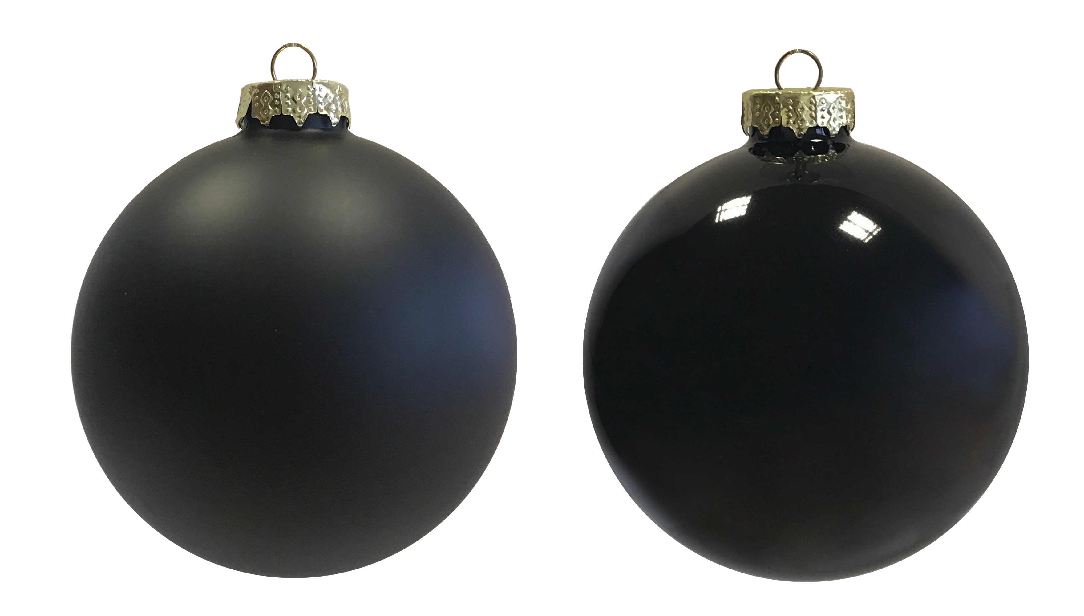GIOCOPLAST NATALE - SFERA VETRO ROYAL 80MM BLACK