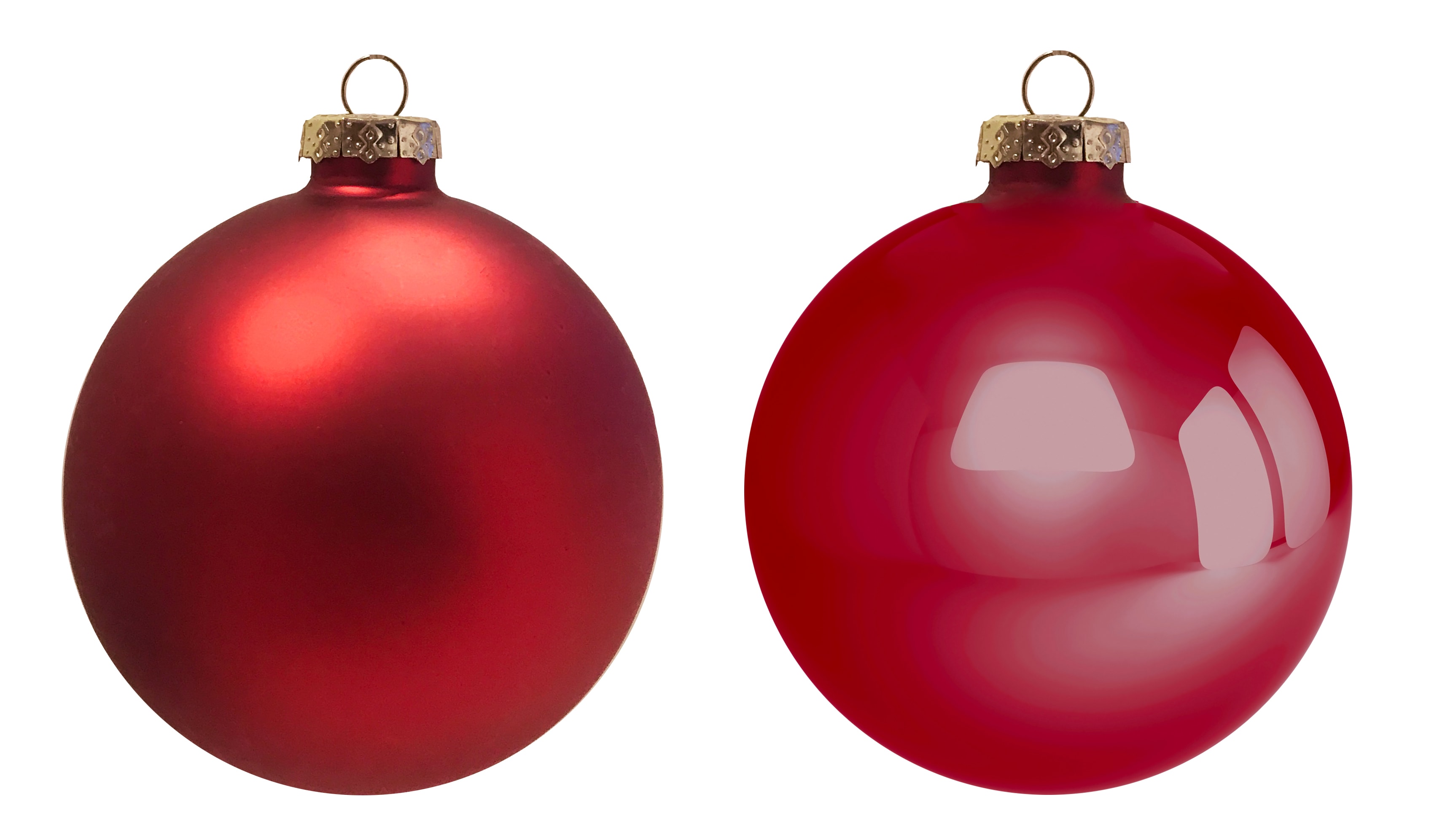 GIOCOPLAST NATALE - SFERA VETRO ROYAL 100MM RED
