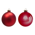 GIOCOPLAST NATALE - SFERA VETRO ROYAL 100MM RED