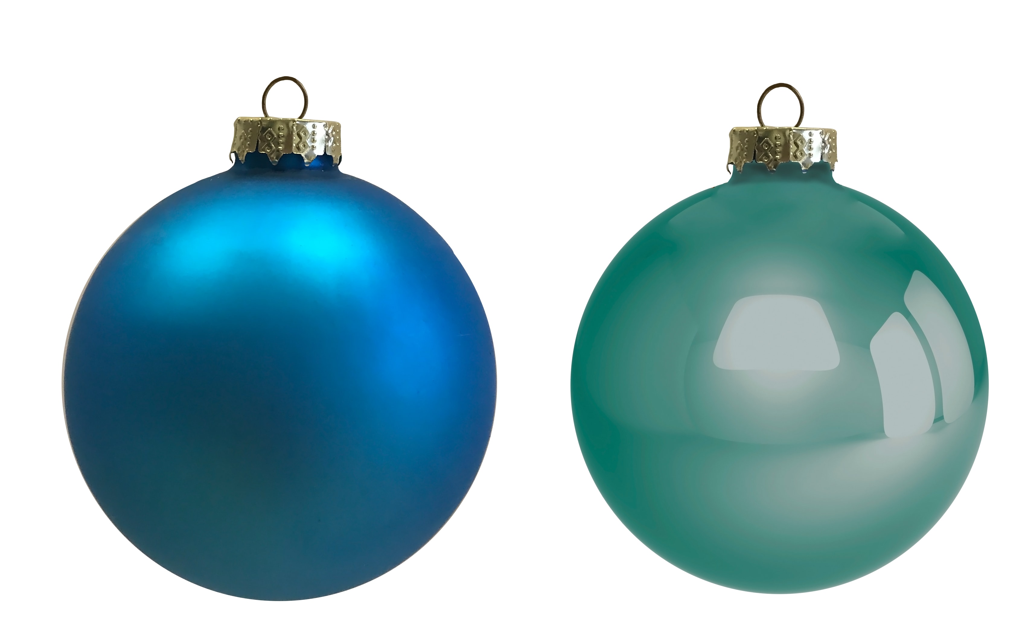 GIOCOPLAST NATALE - SFERA VETRO ROYAL 100MM ICE BLUE