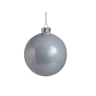 GIOCOPLAST NATALE - SFERA VETRO PERLATA ROYAL 80MM CLOUD