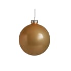 GIOCOPLAST NATALE - SFERA VETRO PERLATA ROYAL 80MM COPPER