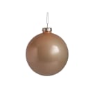GIOCOPLAST NATALE - SFERA VETRO PERLATA ROYAL 100MM SOFT ROSE