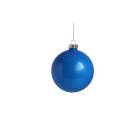 GIOCOPLAST NATALE - SFERA VETRO PERLATA ROYAL 100MM BLUE