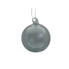 GIOCOPLAST NATALE - SFERA VETRO ROYAL CLEAR 80MM FUME'