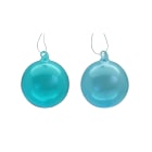 GIOCOPLAST NATALE - SFERA VETRO ROYAL CLEAR 80MM HORIZON