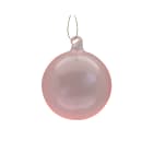 GIOCOPLAST NATALE - SFERA VETRO ROYAL CLEAR 100MM PINK