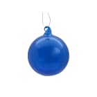 GIOCOPLAST NATALE - SFERA VETRO ROYAL CLEAR 100MM DEEP BLUE