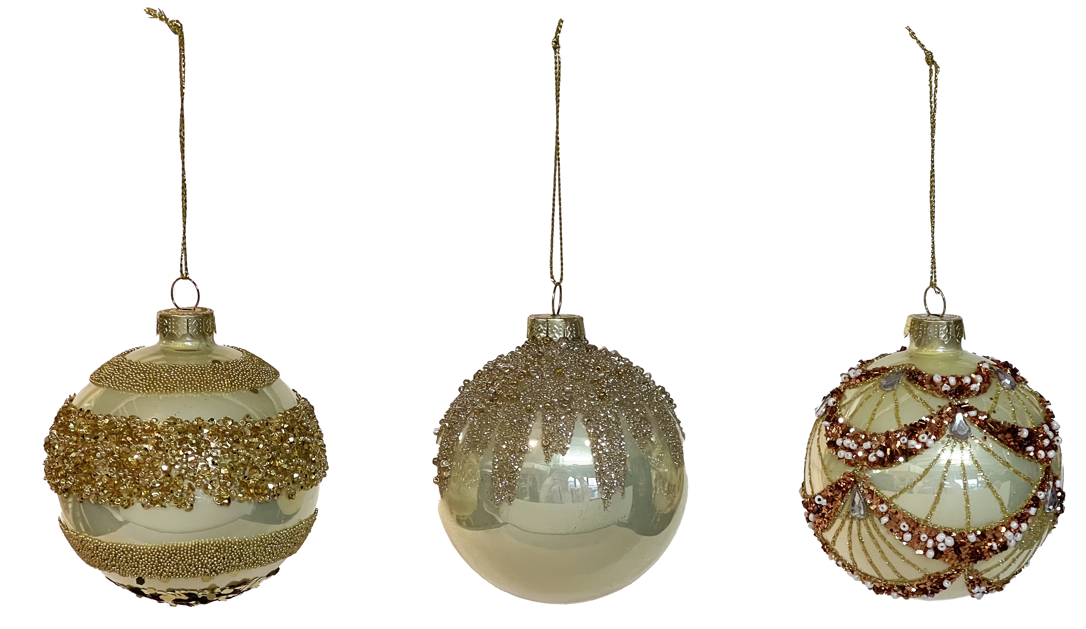 GIOCOPLAST NATALE - SFERA VETRO CARDINAL 80MM GREEN TEA, MOD. ASS.