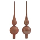 GIOCOPLAST NATALE - PUNTALE VETRO CM 28 ROSA