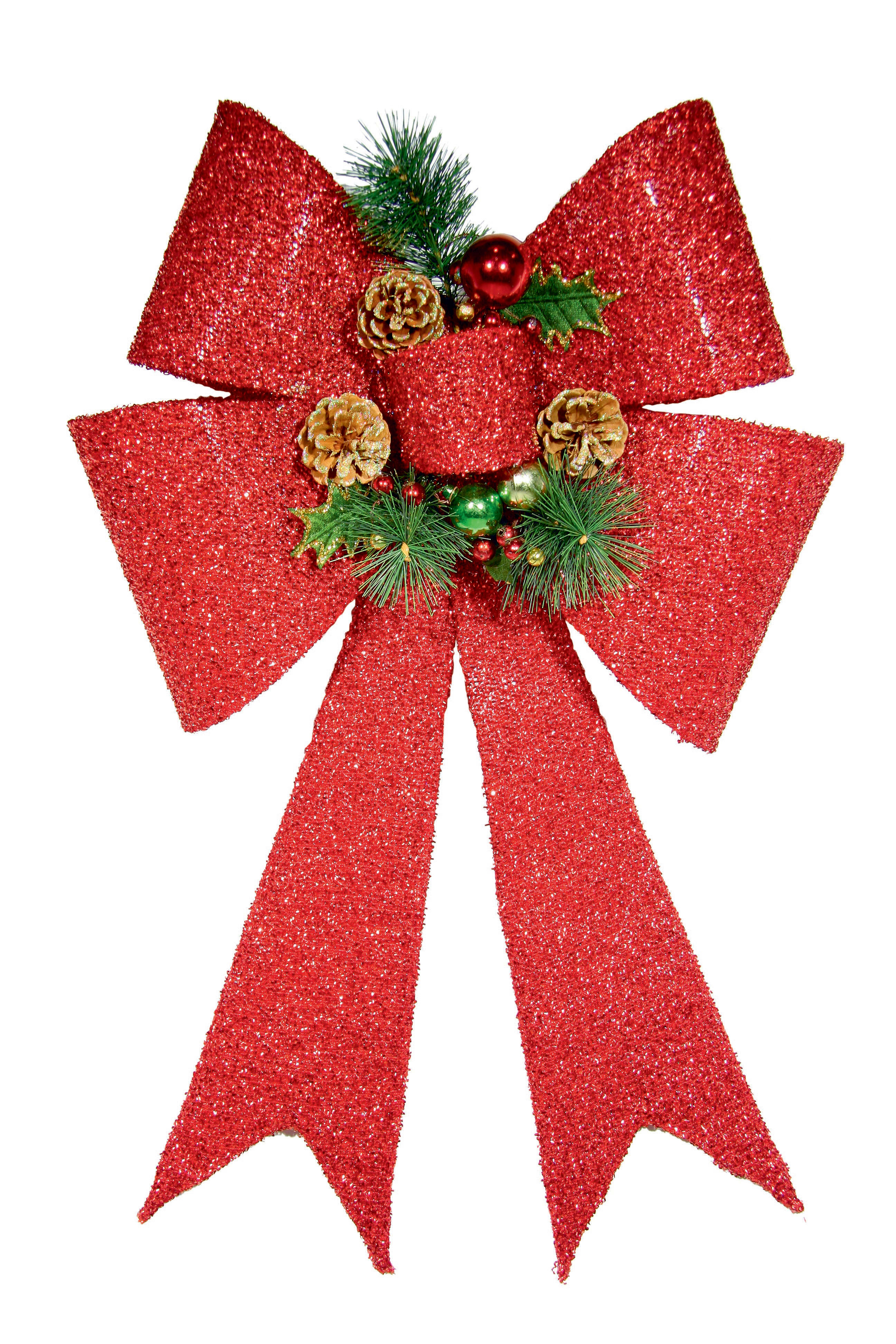 GIOCOPLAST NATALE - FIOCCO ROSSO CM.70 DEC.