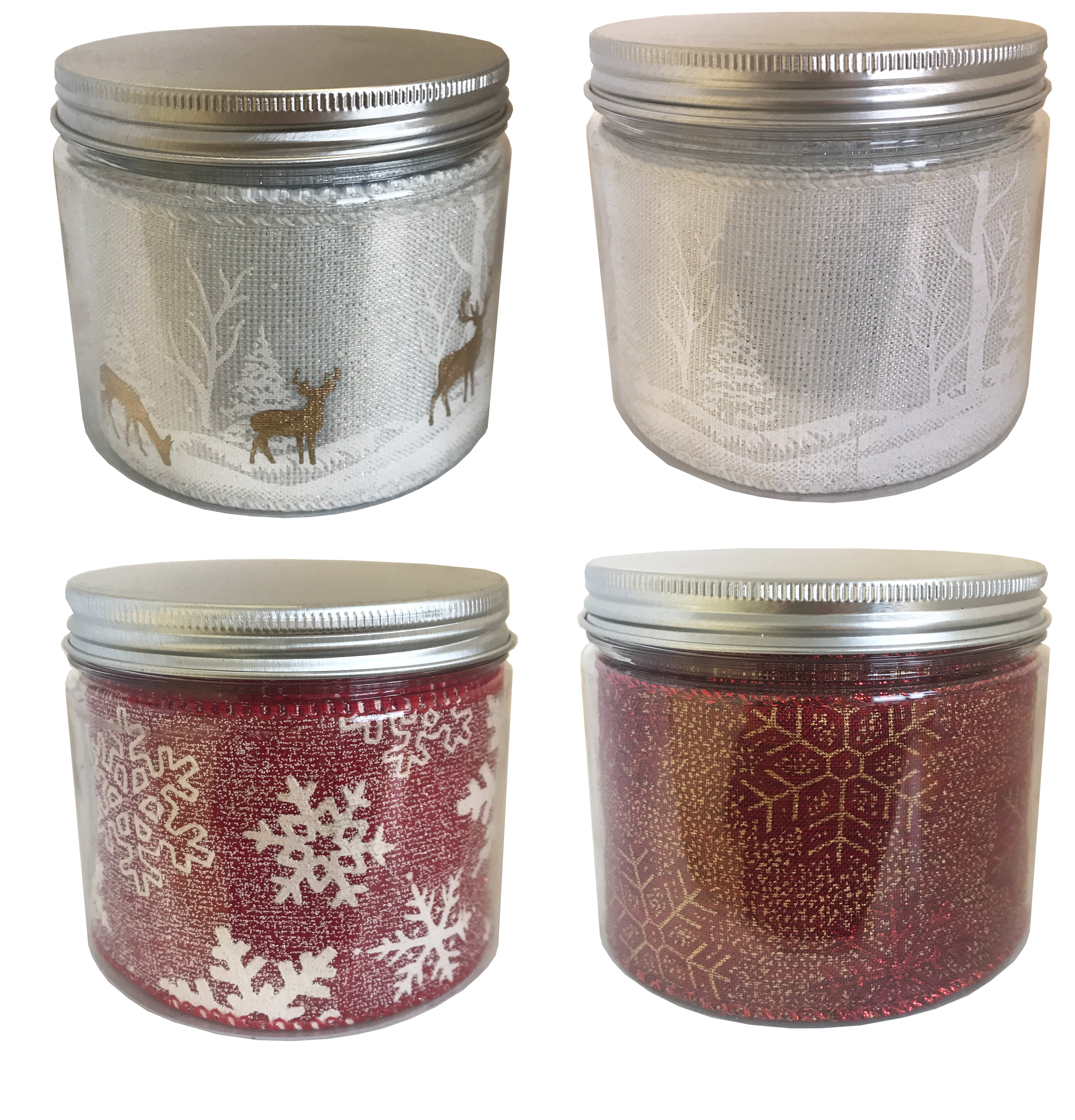 GIOCOPLAST NATALE - RIBBON PROFUMATO 4,6 M IN BARATTOLO, MOD. ASS.