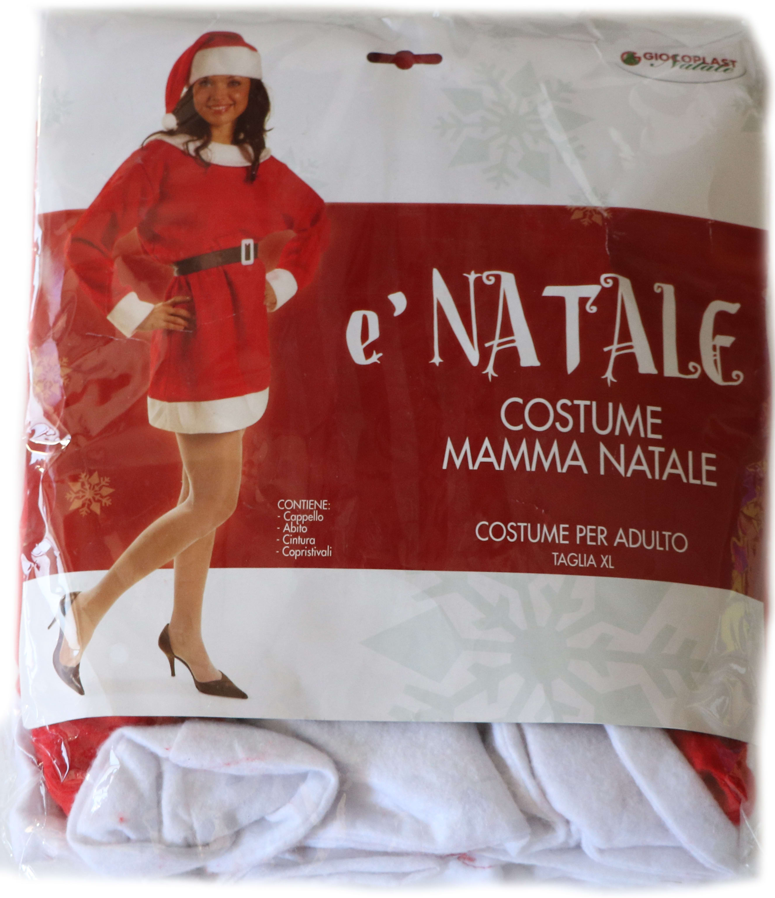 GIOCOPLAST NATALE - COSTUME MAMMA NATALE