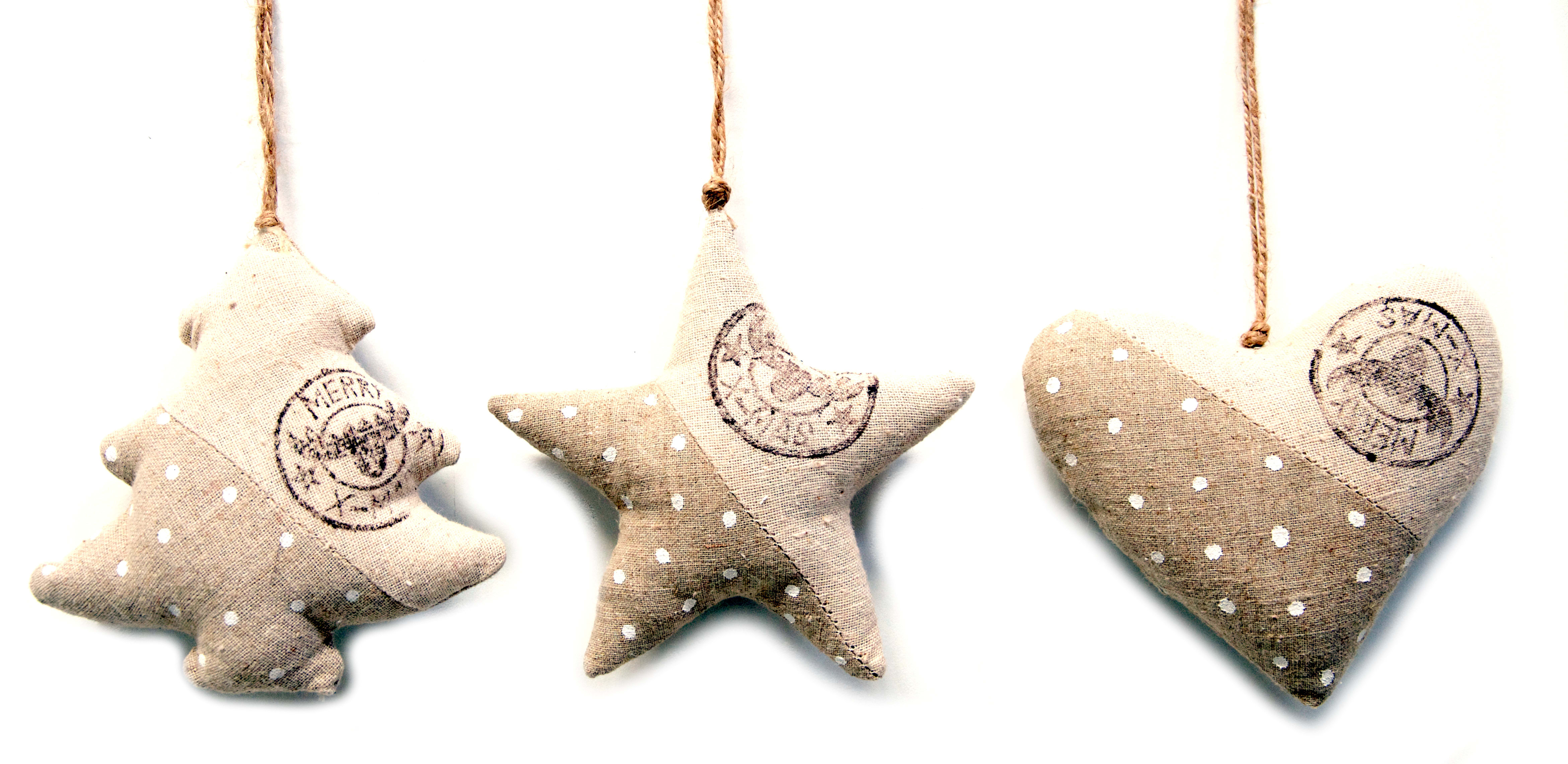 GIOCOPLAST NATALE - ADDOBBI STOFFA ASS. CM 12 52011624