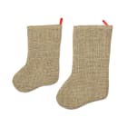GIOCOPLAST NATALE - CALZA BEFANA JUTA CM 25 X 50