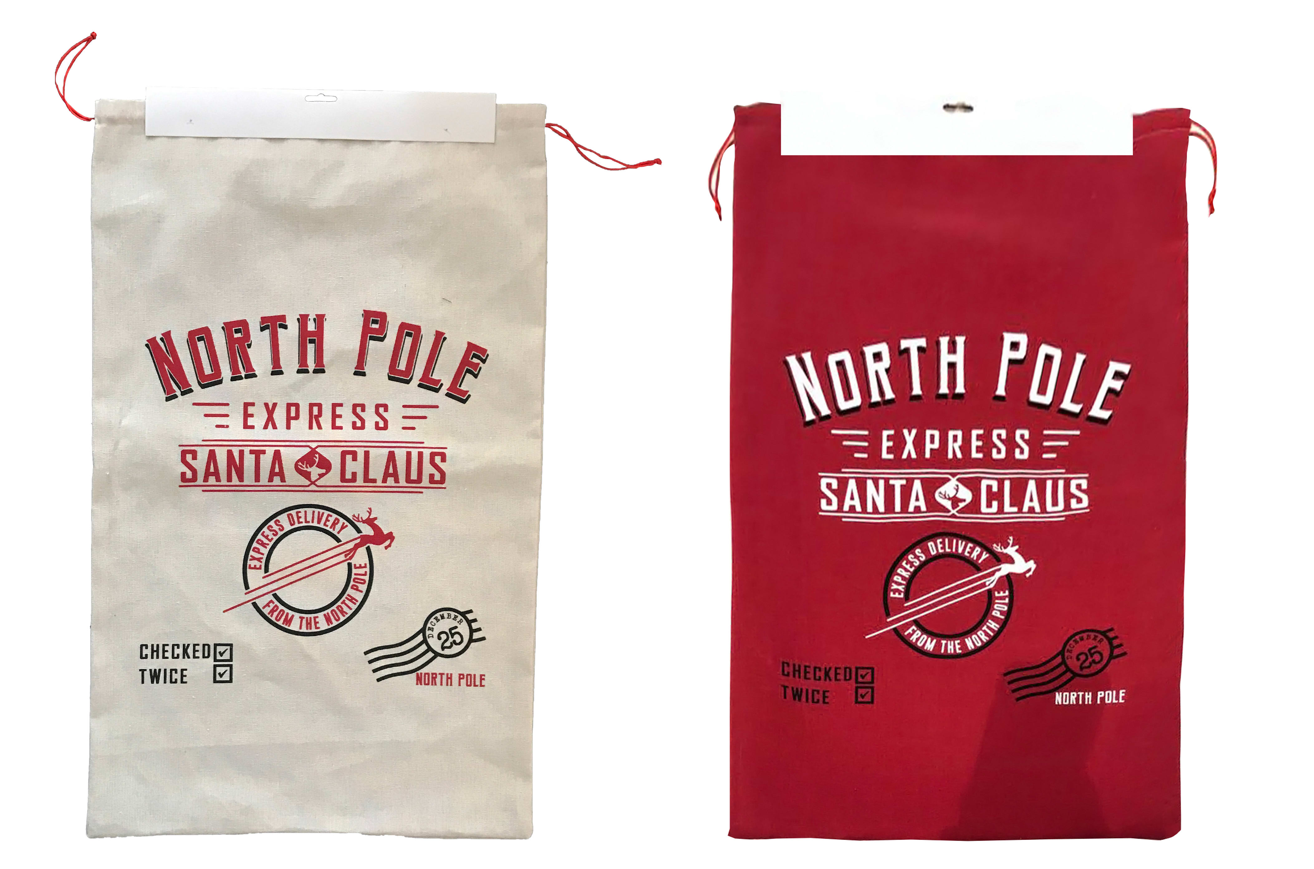 GIOCOPLAST NATALE - SACCO DONI TESSUTO DECORATO 73CM, COL. ASS. 52020343