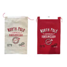 GIOCOPLAST NATALE - SACCO DONI TESSUTO DECORATO 73CM, COL. ASS.