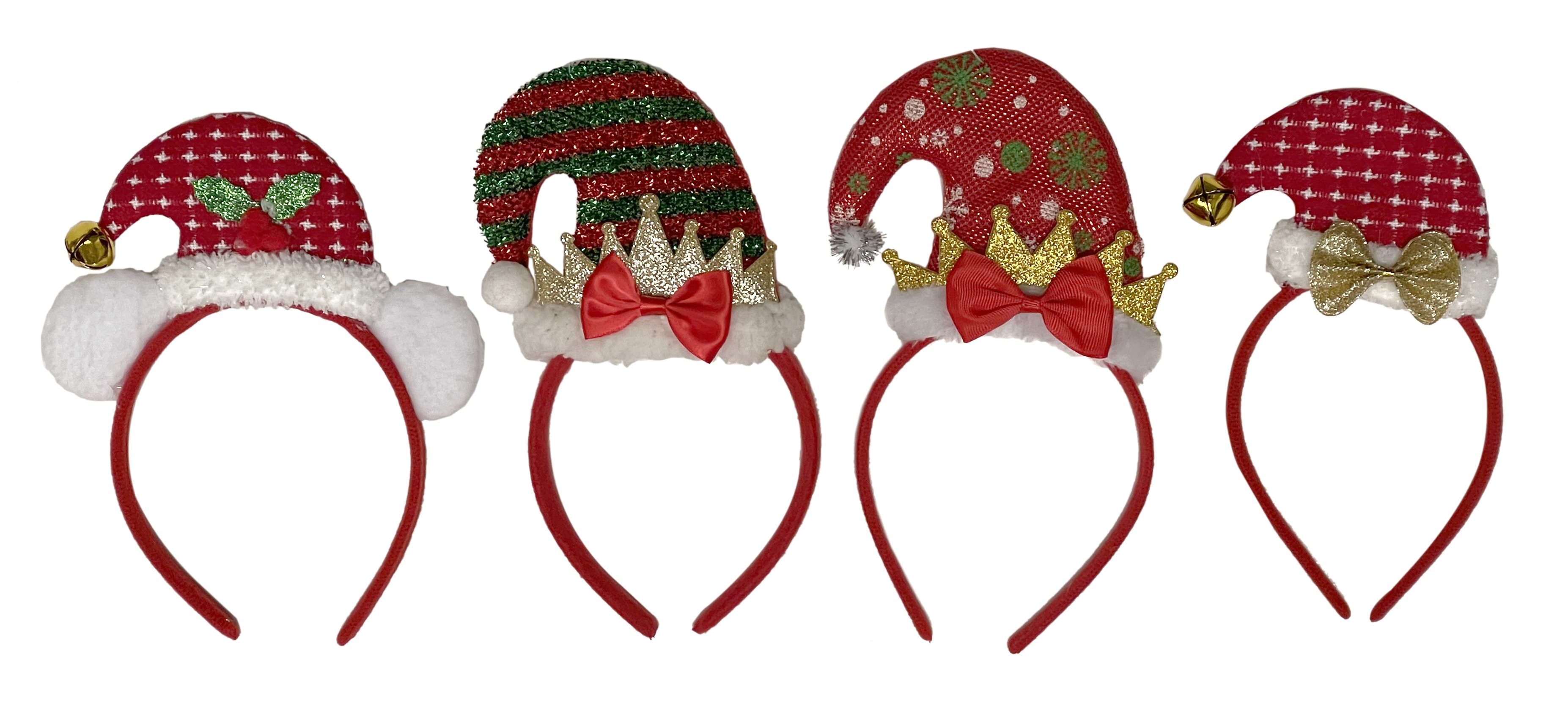 GIOCOPLAST NATALE - CERCHIETTO CON CAPPELLINO, MOD. ASS.