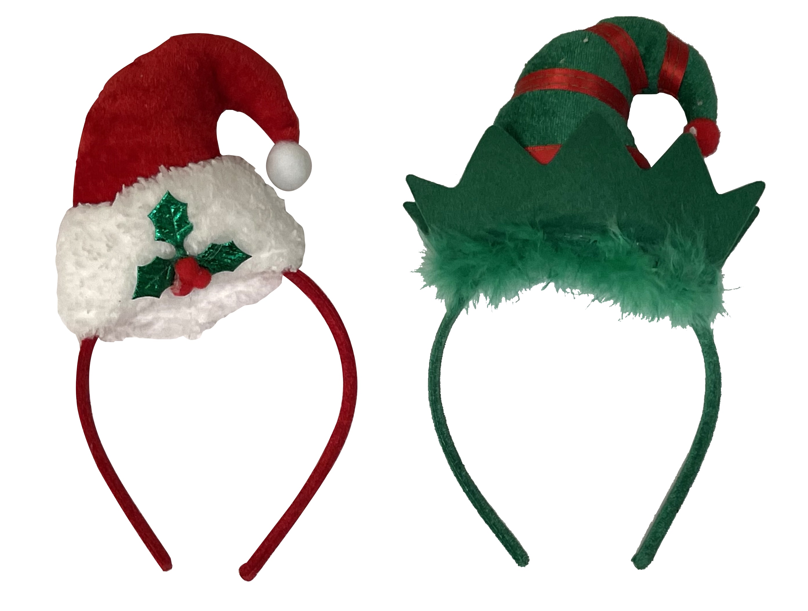 GIOCOPLAST NATALE - CERCHIETTO CON CAPPELLINO SOFT, MOD. ASS.