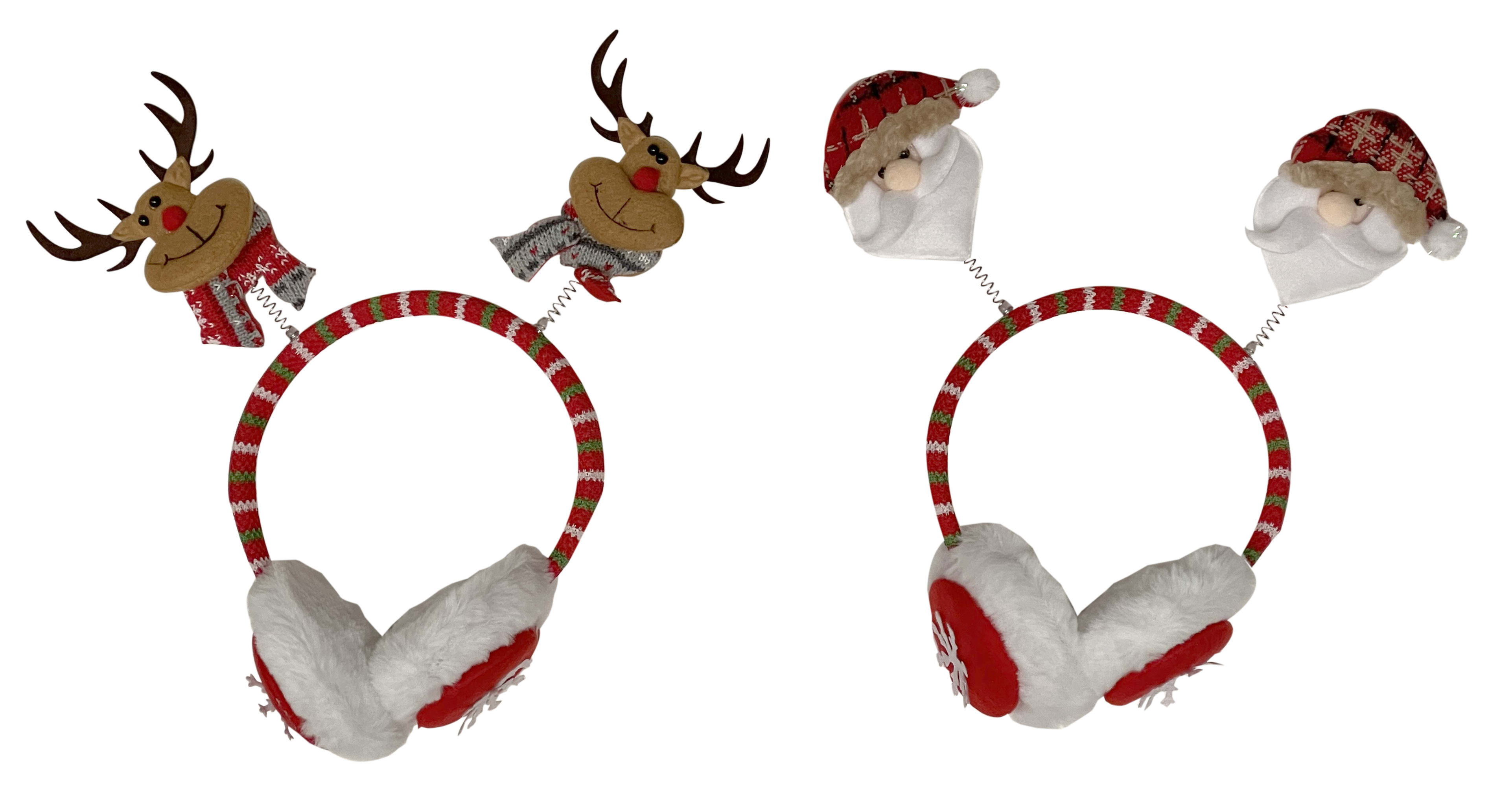 GIOCOPLAST NATALE - PARAORECCHIE CON SOGGETTO SOFT, MOD. ASS.