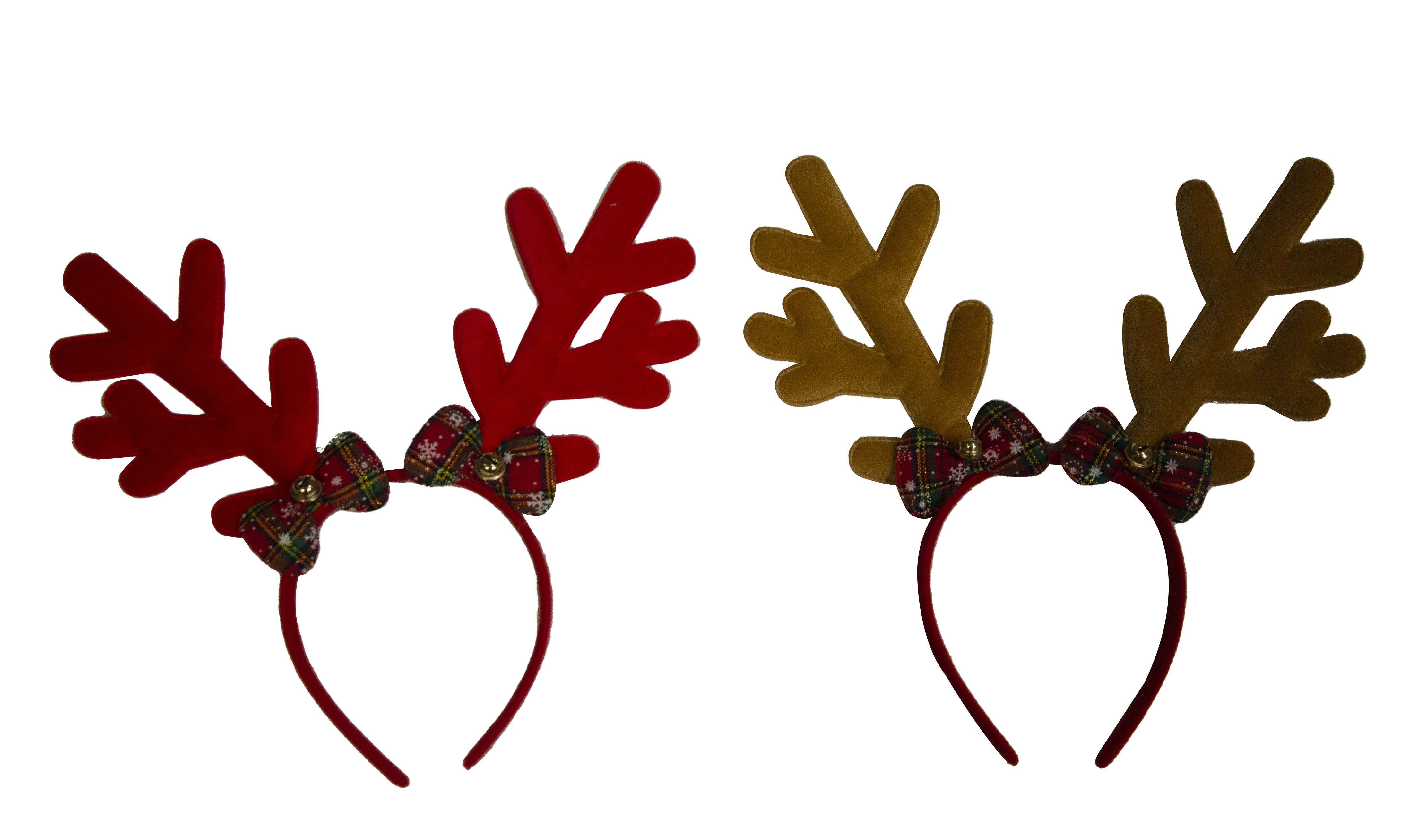 GIOCOPLAST NATALE - CERCHIETTO CORNA RENNA CM 27