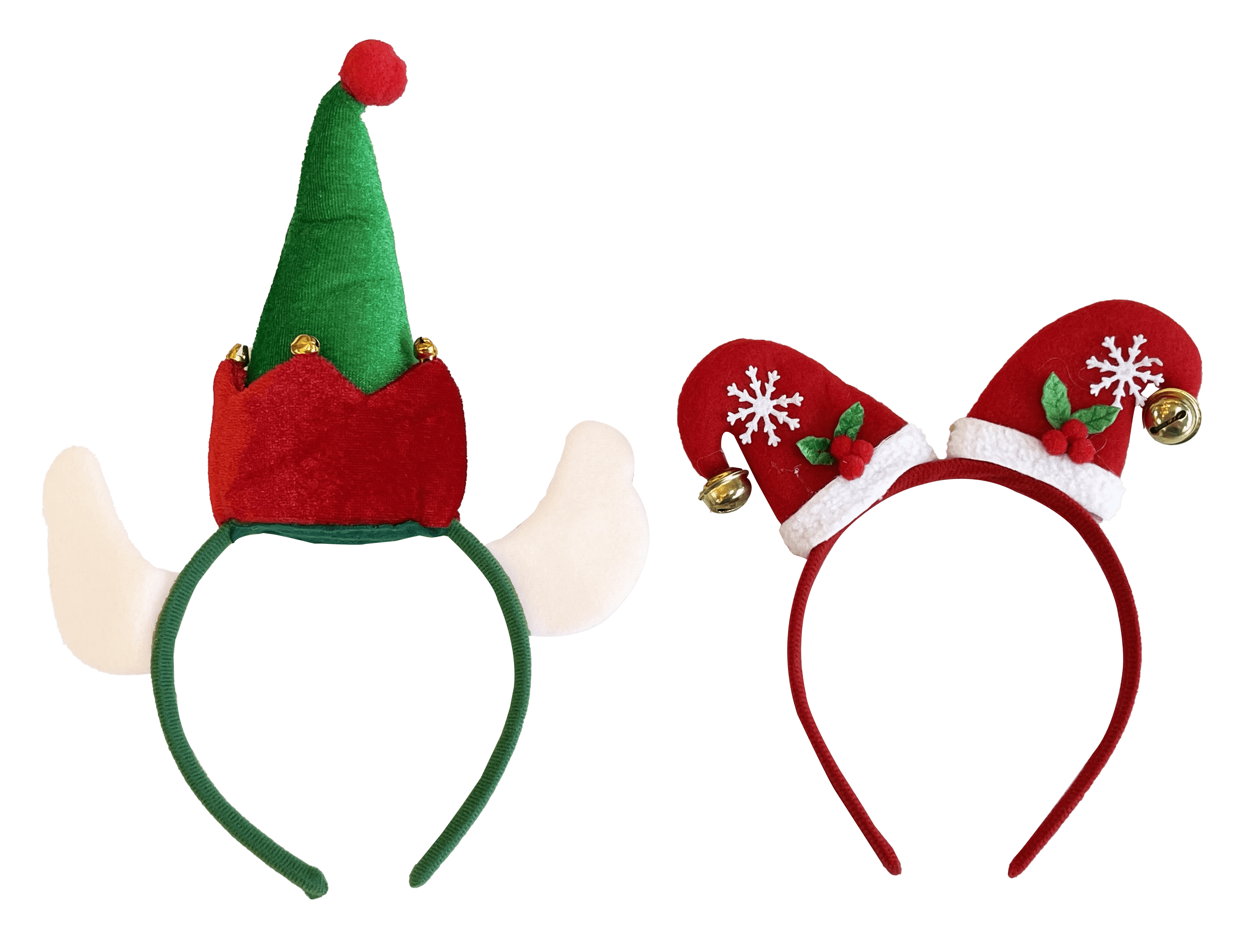 GIOCOPLAST NATALE - CERCHIETTO CON CAPPELLINO E SONAGLI, MOD. ASS.