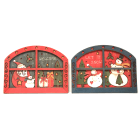 GIOCOPLAST NATALE - CORNICE LEGNO CM 38X1,8X28